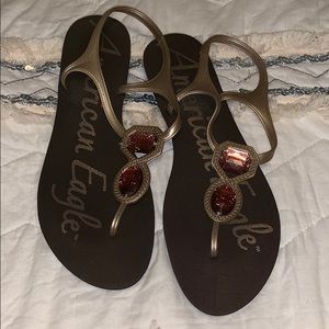 American Eagle Embellished Sandals